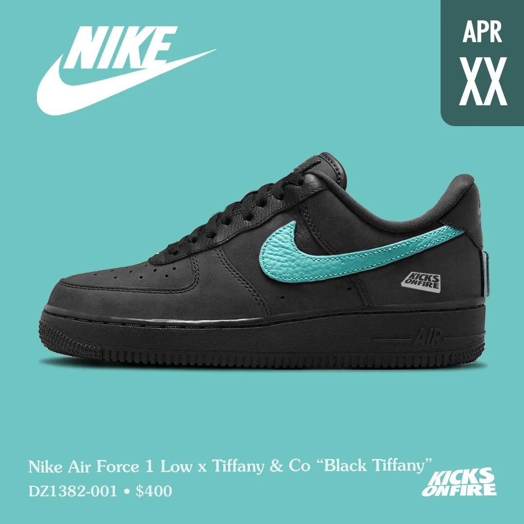 Nike Air Force 1 Low x Tiffany & Co “Black Tiffany” 🖤💍 Thoughts