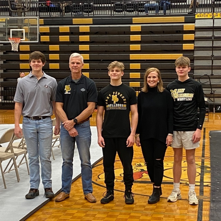 MaryPersonsHigh's tweet photo. MP Celebrating and honoring our SENIOR MAT DAWGS and their parents tonight! Thanks for your dedication and for being leaders for the program! #Mannella #Ivey #Whitfield #beproud #chaMP https://t.co/yD2vGAYQ2T