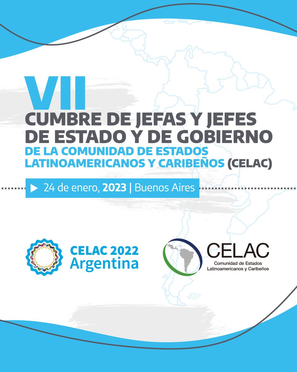 📺 ⭕️ | Cierre de la sesión plenaria de la VII Cumbre de Jefas y Jefes de Estado y de Gobierno de la CELAC. 🇦🇷 youtu.be/GGhRk5kvqAY 🇧🇷 youtu.be/CPciY0avaB0 🇬🇧 youtu.be/U4LvkKf4Bx8 🇫🇷 youtu.be/ReDUyojWpPg #CELACArgentina2022