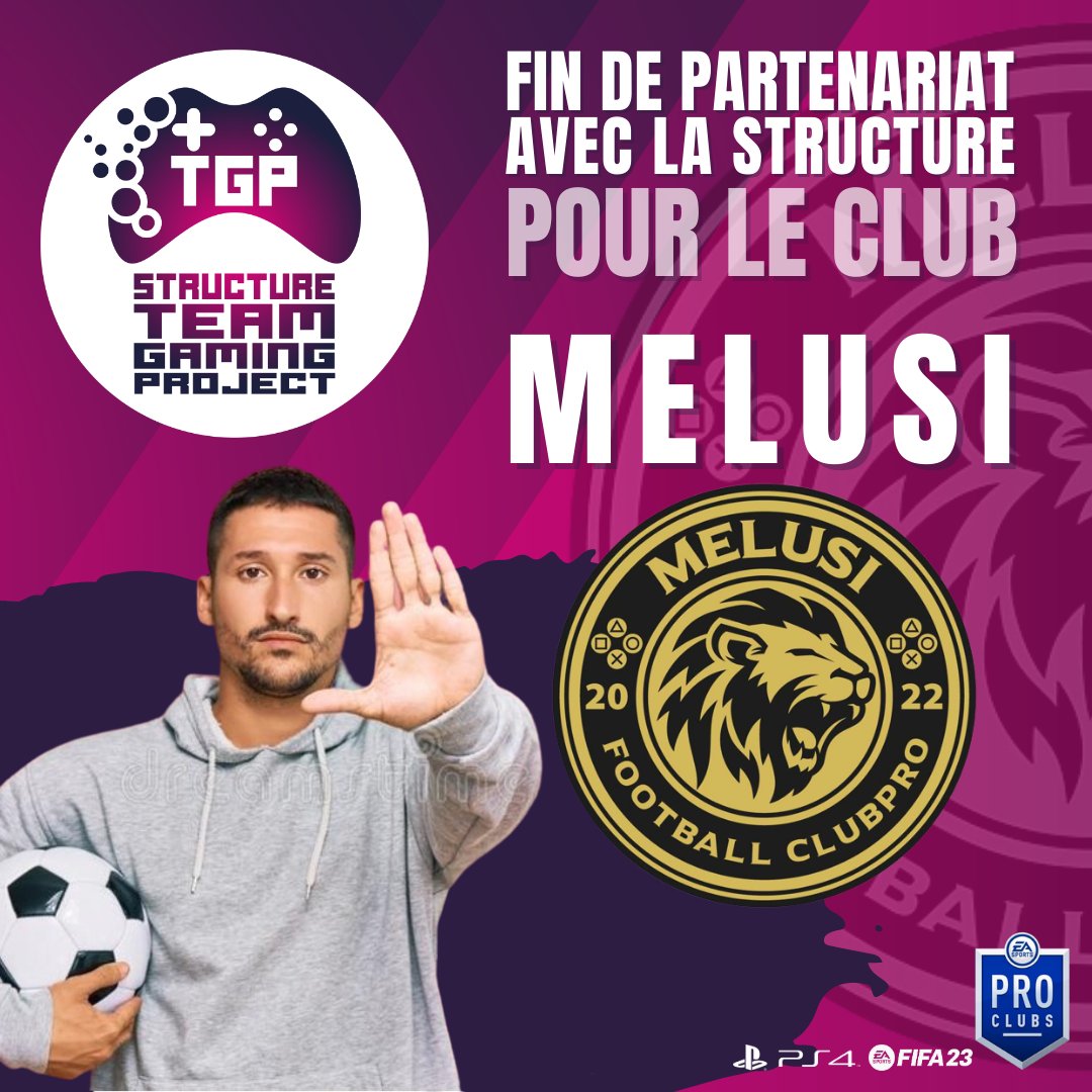 Bonsoir à tous, nous sommes dans le regret d'annoncer la fin de l'aventure <a href="/TGPMELUSIFC/">TGP MELUSI FC</a> au sein de la TGP. Malgré beaucoup d'effort, le GM doit fermée le club. Nous vous remercions pour le travail accompli. Bonne continuation à tous. 🤝
