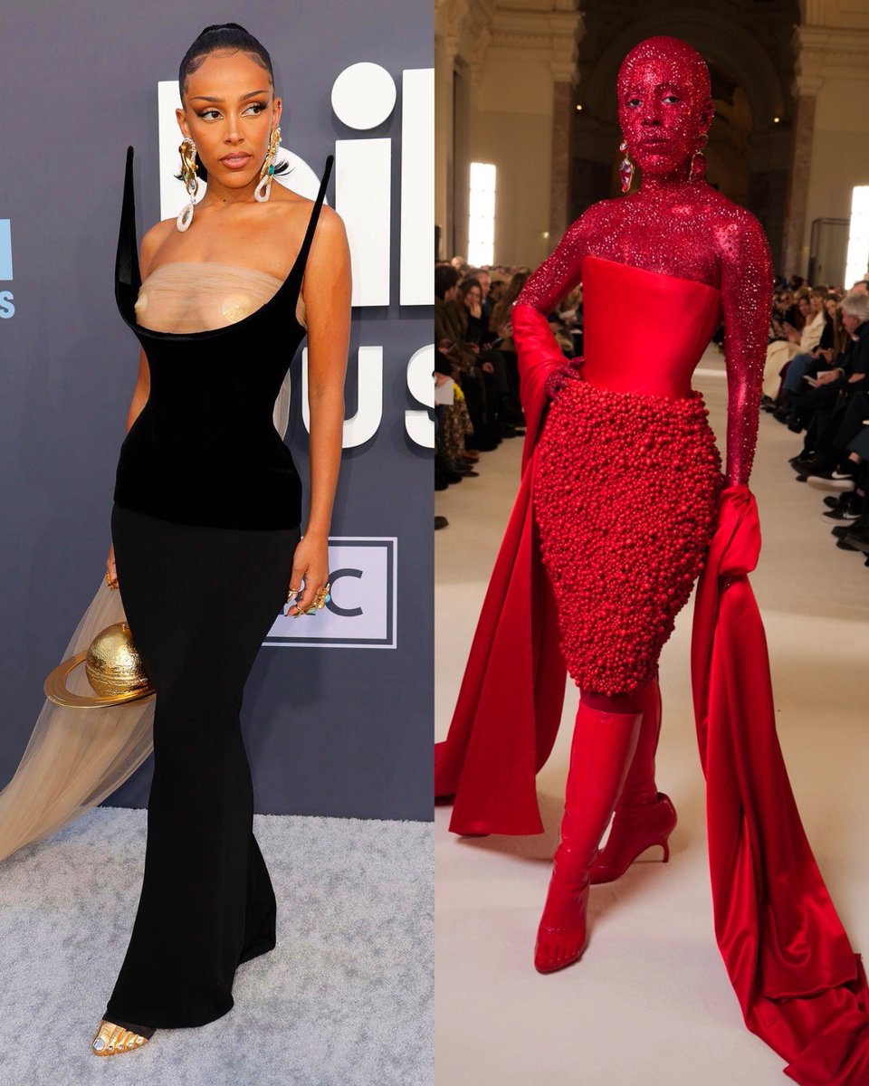 Which Schiaparelli look? #BBMAs or #HauteCoutureWeek