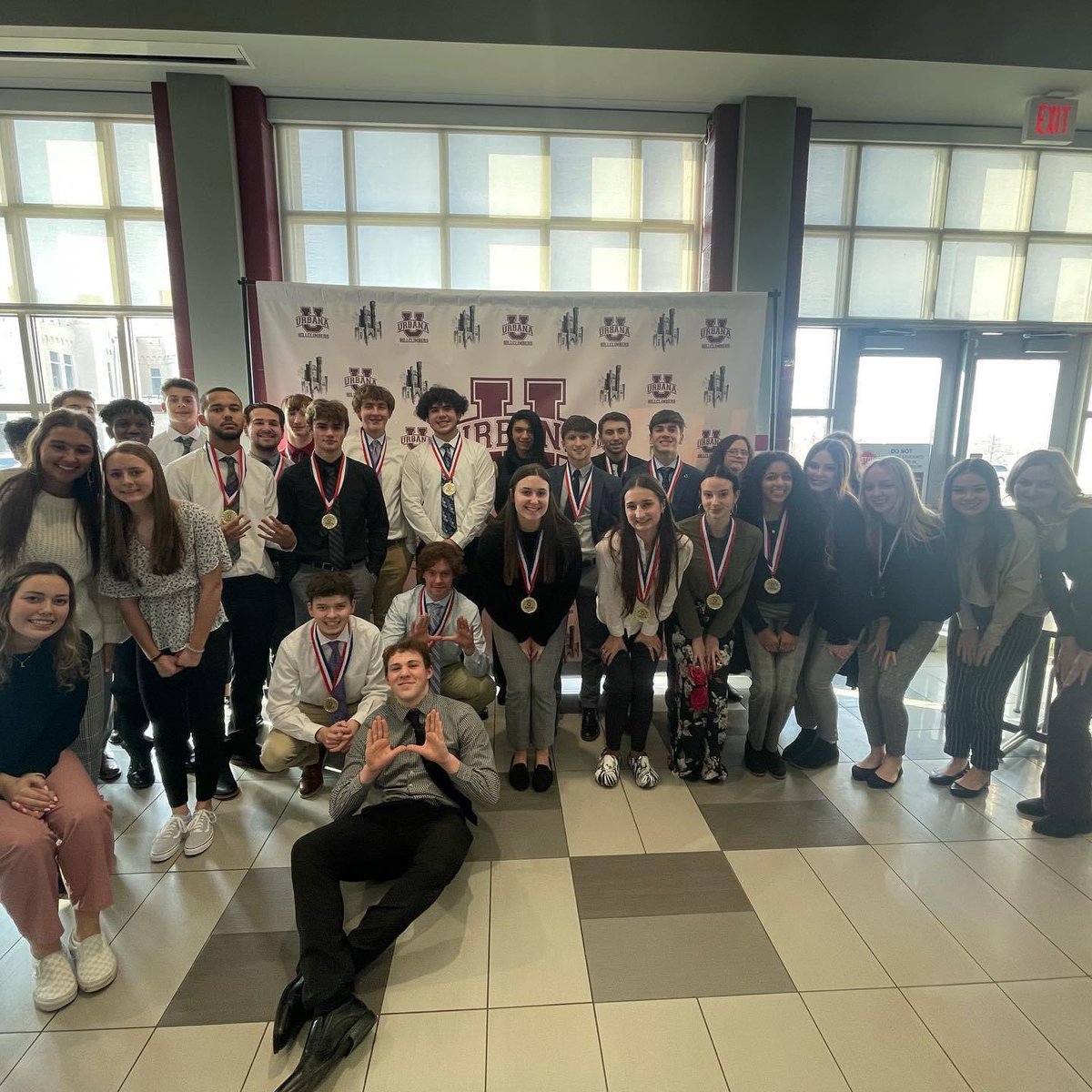🥇Congratulations to <a href="/Mrtbrussell/">Mr. Russell</a> and his <a href="/urbanadeca/">UHS DECA</a> students as they dominated in their local competition today! 26/39 <a href="/UrbanaHS_OH/">Urbana HS (Ohio)</a> students will move on to the State competition to earn a bid at Nationals! #GoClimbers🙌🏼 <a href="/thielc/">Charles Thiel</a> <a href="/UrbanaYES/">UrbanaYES</a> <a href="/UrbanaOHSchools/">Urbana City Schools</a> <a href="/Tony_Grigsby27/">Tony Grigsby</a>
