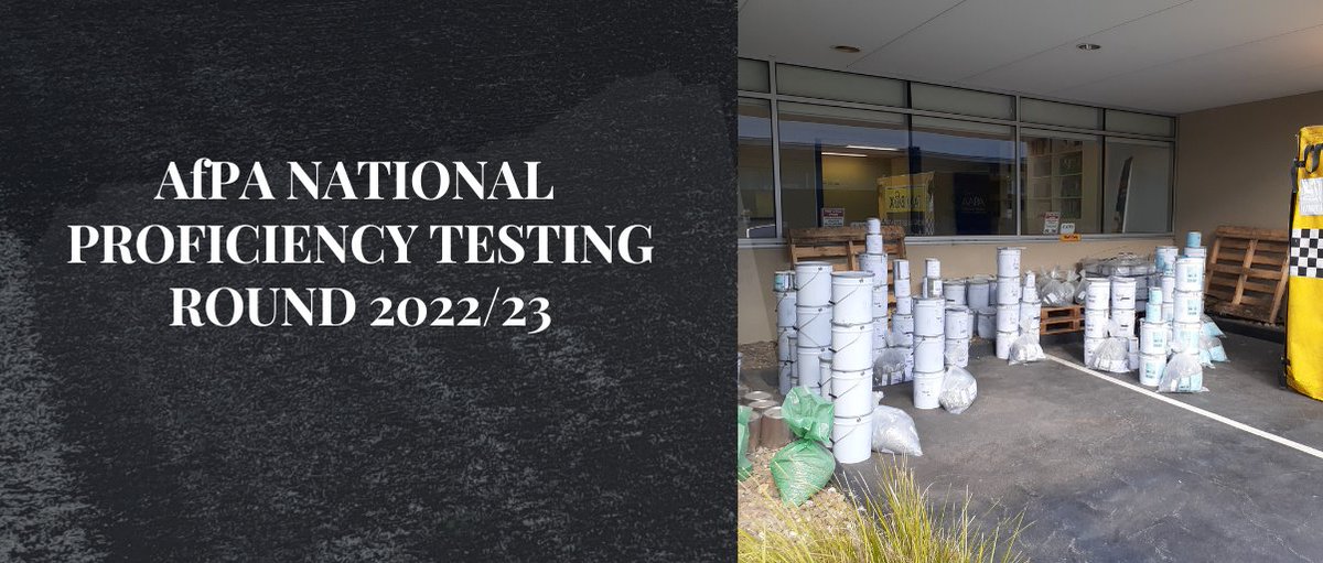 #AfPA National Proficiency Testing Round 2022/23 is now open.

View more on afpa.asn.au/national-profi… 

#ProficiencyTesting