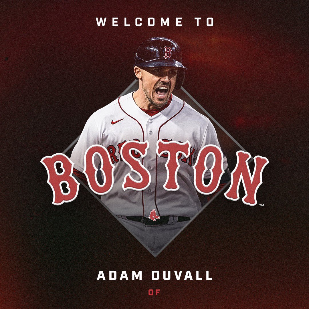 Red Sox on X: The #RedSox today signed OF Adam Duvall to a one-year  contract for the 2023 season.  / X
