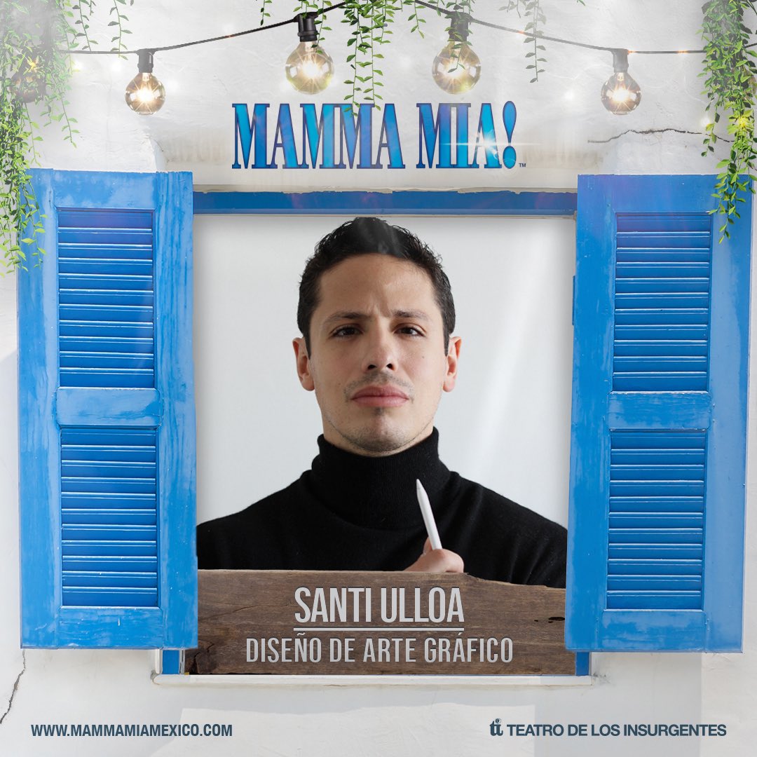 Un honor ser parte del equipo creativo de <a href="/MammaMia_Mx/">Mamma Mia! México</a> 
Gracias siempre querido <a href="/claudiocarrera/">Dan</a>