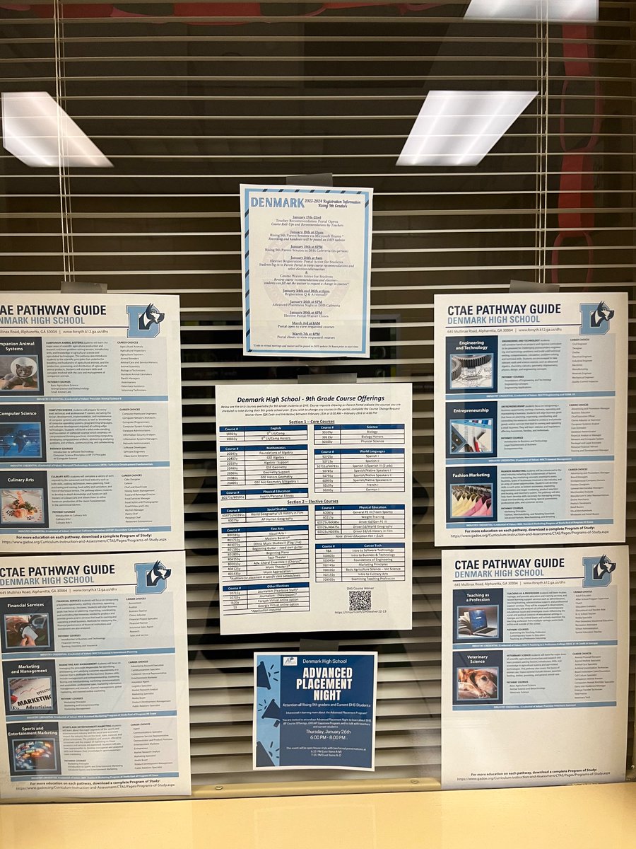 So much BLUE 💙 news in our counseling office! I’m so excited to welcome @DHS__Counseling &amp; @SOFOcounseling to <a href="/PGMSGrizzlies/">Piney Grove Middle</a> this Friday for our class of 2027 Information sessions. Thank you Mr. Reed and Ms. Davis for keeping our readiness partnerships strong. 

#PineyProud
