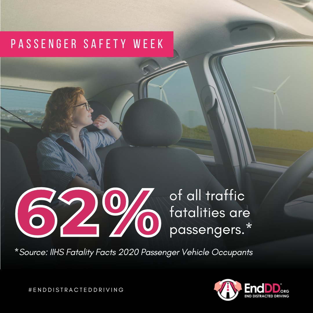 Safe_Roads's tweet photo. RT end_dd: According to @IIHS_autosafety, "Passenger vehicle occupant deaths represented 62 percent of the 38,824 motor vehicle crash deaths in 2020." Passengers need to protect themselves and SPEAK UP when you feel unsafe.
#passengersspeakup #passenge… https://t.co/wwrw2RhJ5Q