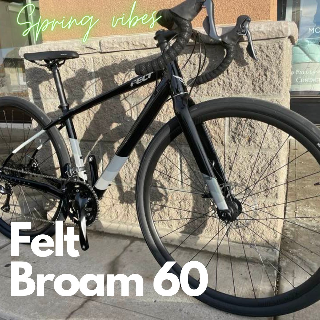 ElementSportEdm's tweet image. One of the first of the Felt Broam gravel bikes of the season is here and it 's ready to hit the road, trails and pathways. This one is already spoken for but there are plenty more where it came from.  Don't wait too long, though!  elementsport.ca/collections/bi…