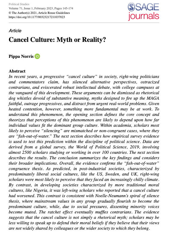 Pippa Norris tweet media