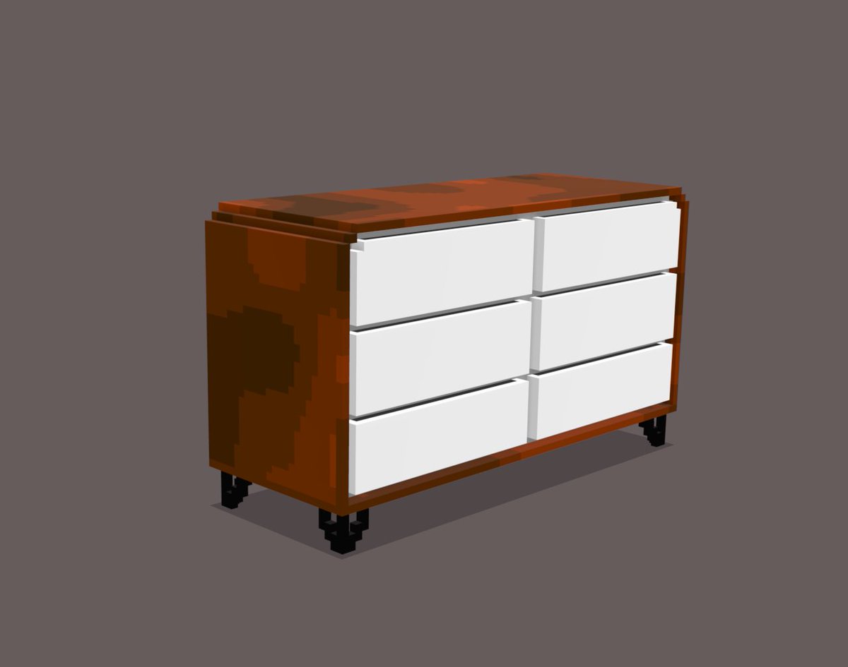 Chest of drawers 👀
#TheSandboxGame #NFTCommunity #SandFam #TSBcreator #voxedit #voxEditWeekly #metaverse #voxelartist