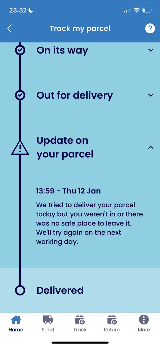 #evri nearly two weeks on, no comms, locked out of the customer service process. A company who truly do not give a monkeys. Shame on you .. after spending hundreds with you for deliveries .. I’m done