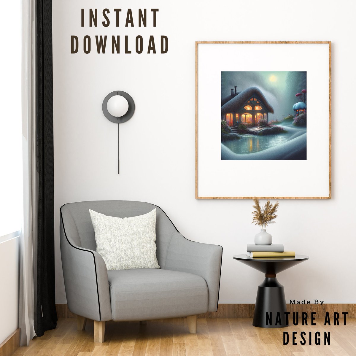 naturedesignco's tweet photo. Excited to share the latest addition to my #etsy shop: Snowy Winter Cottage | Winter Farmhouse Art | Falling Snow Artwork | Square Wall Art Printable | Digital Download | Winter Print https://t.co/0Nmvwrr0go #blue #orange #unframed #entryway #landscapescenery https://t.co/uTQq9C6PDi