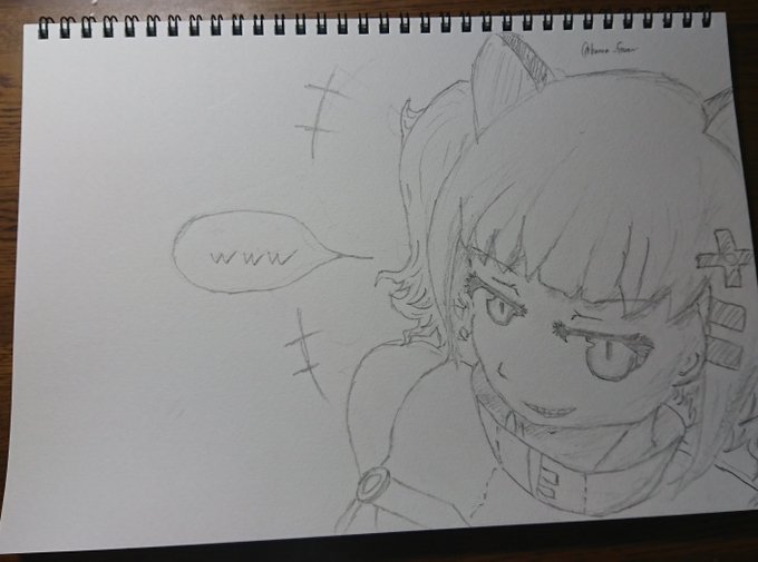 #唐突に5年前の絵を載せる見た人もやる
スケブ時代 