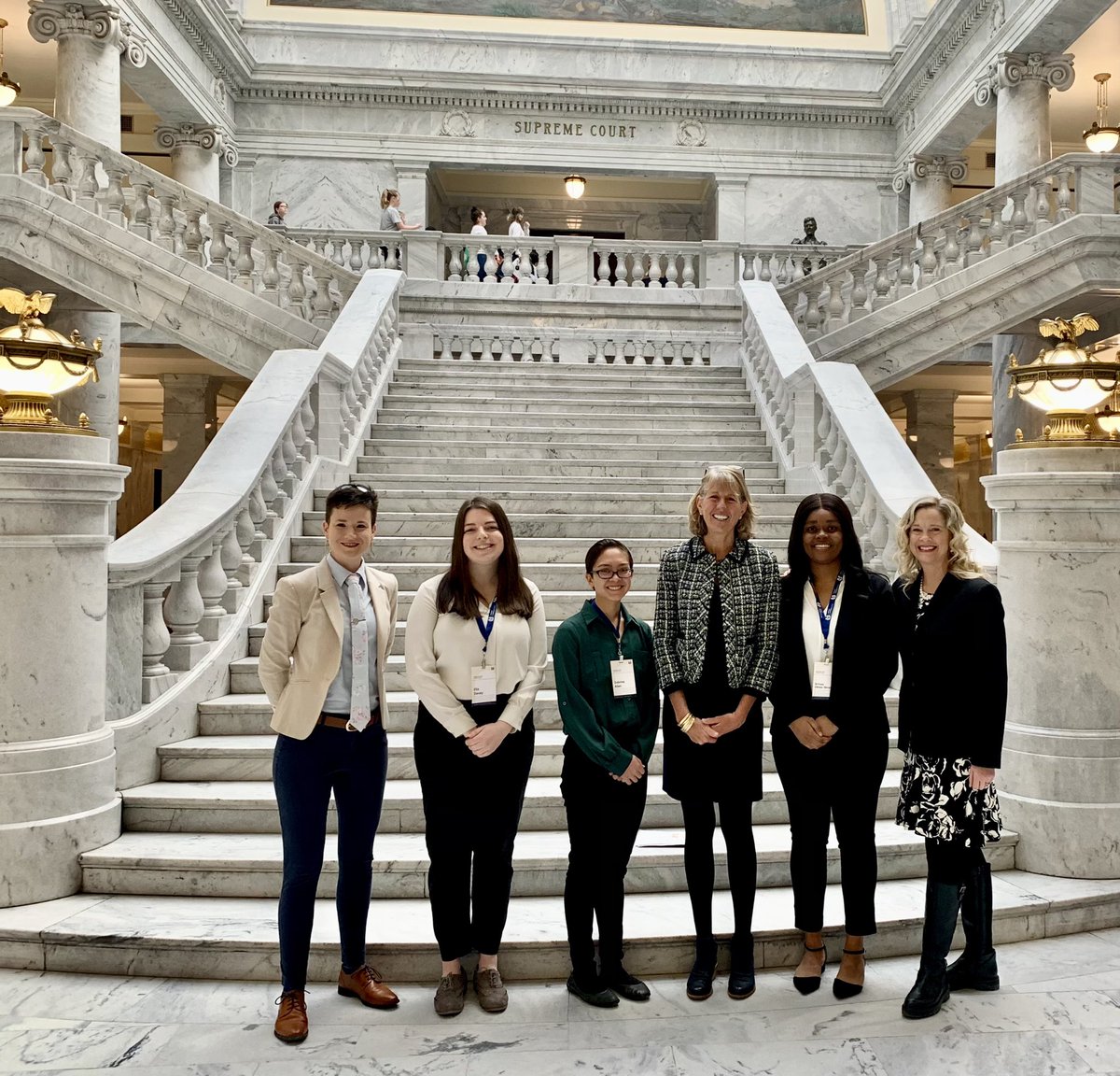 We were so proud of our marvelous CAI students who presented to the Utah State Legislature at Research on Capitol Hill on Friday! Shout out to Sabrina Allen, Ella Devey, and Britney Dikwa-Nkrumah! USU is cheering you on! 👏