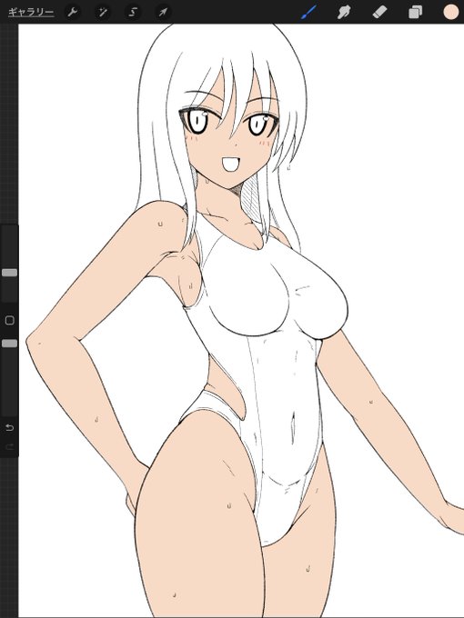 自分にしては超健全ド定番ドケベスボディ! 