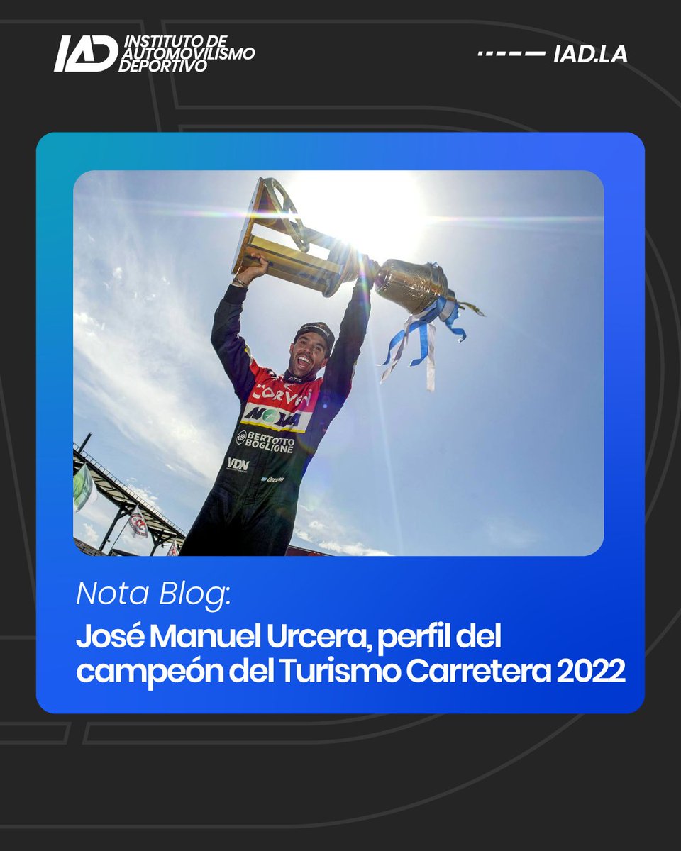 iadcursos's tweet photo. #NotaDeBlog del IAD
▶José Manuel Urcera, perfil del campeón del Turismo Carretera 2022▶
Lee la nota completa 👇👇👇
https://t.co/b6LzhHNrt9▶ https://t.co/OkCEanEOhc