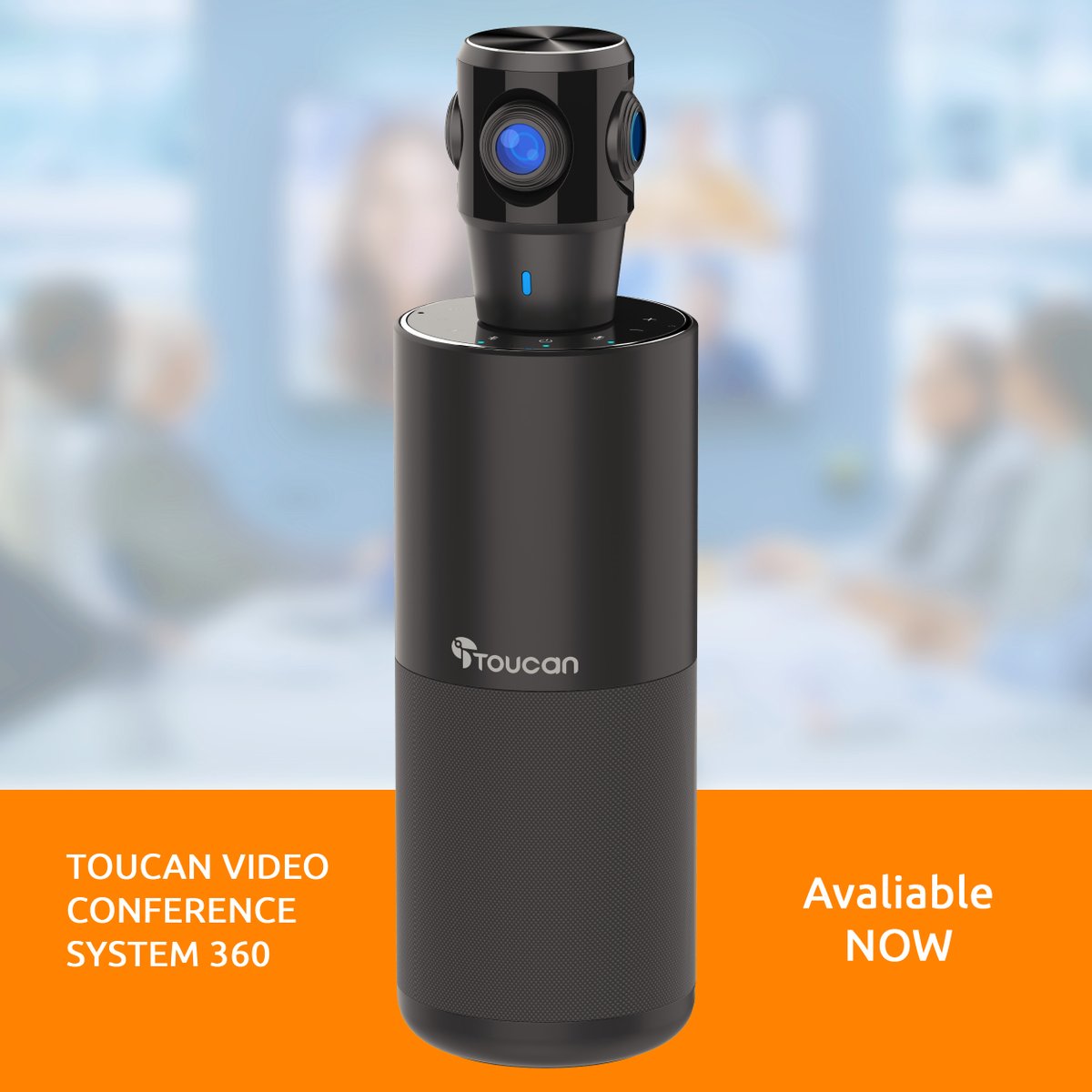 Toucan Connect Video Conference System 360 is Available Now!🤩
Shop at: toucansolution.com/products/sc360