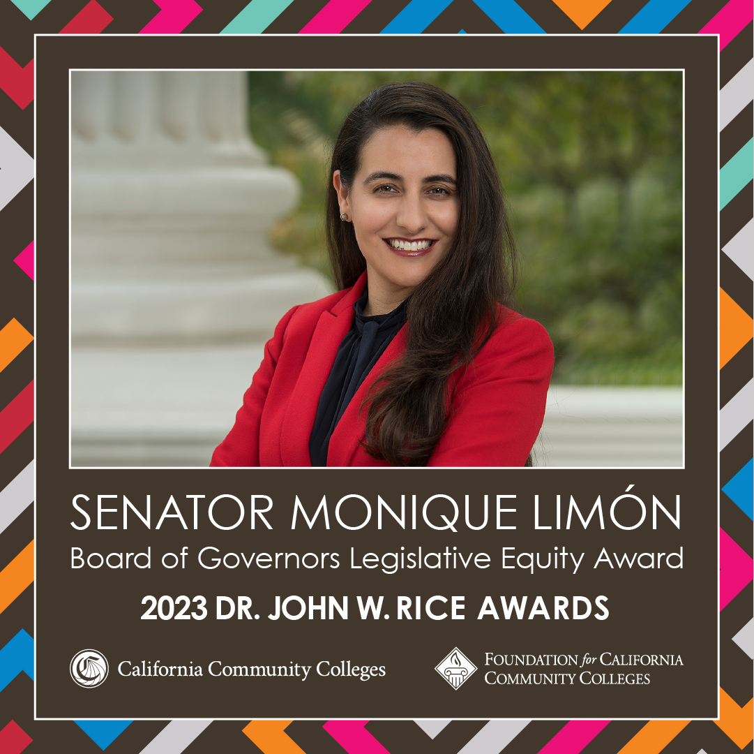 CalCommColleges's tweet photo. The newly established @CalCommColleges 2023 Legislative Equity Champion Award was given to Senator @MoniqueLimonCA in honor of her commitment to reducing #equity barriers for Dreamers & other underrepresented students: https://t.co/Nt1HuYHk7R.
CONGRATULATIONS! #CCCforUndocu https://t.co/RPlab0OZU7