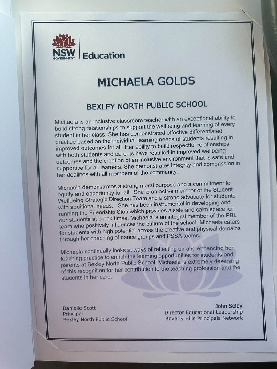 MissGolds_'s tweet photo. I feel so incredibly luck to have received this award. It truly sets a memorable event in my career and reminds me of the importance of hard work and dedication in my profession. https://t.co/GTFTVOW8Gb