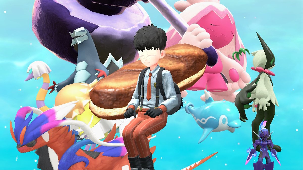 27Alexsky's tweet photo. #PokemonEscarlataPurpura #NintendoSwitch https://t.co/8ZkHXbRiRJ
