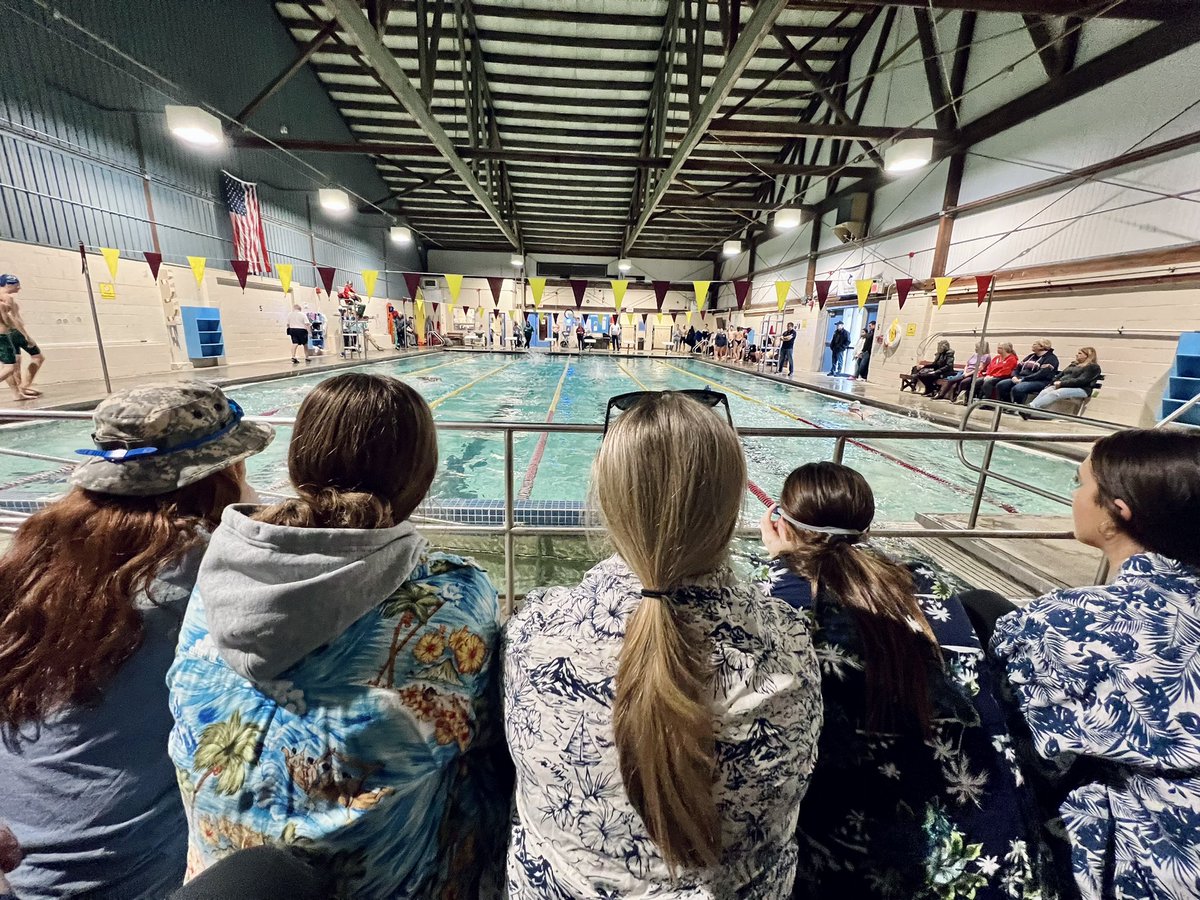awhsghockey's tweet image. Took the day off the ice to support @awhs_swim at their senior meet today! @goAWathletics