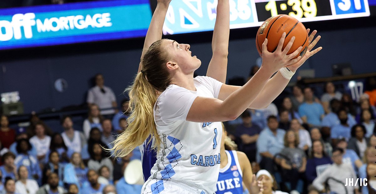 InsideCarolina's tweet photo. North Carolina junior Alyssa Ustby has been named the Women's National Player of the Week, as announced on Tuesday by the U.S. Basketball Writers Association -->
https://t.co/nEGkG1ynzH https://t.co/hNJjO7vmHE