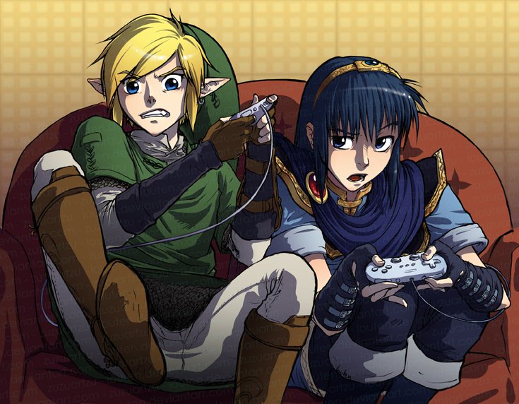 Link loves playing video games against a good friend. How to make sure you win? Release a silent but deadly.

He'll be distracted by the smell and will stare at your butt wondering if it's really the cause of that smell.

Easy win for you.