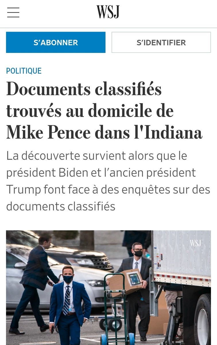MagLiber3's tweet image. #PenceClassifiedDocuments 
Épidémie de documents classifiés 🤣 cette fois au domicile de #pence et remis au FBI.#DonaldTrump déclare "Qu'ont-ils trouvé qui les a conduits à Biden, Pence et peut-être + ?Le peuple américain doit voir ce qu'il y a dans ces documents...? "
#Q