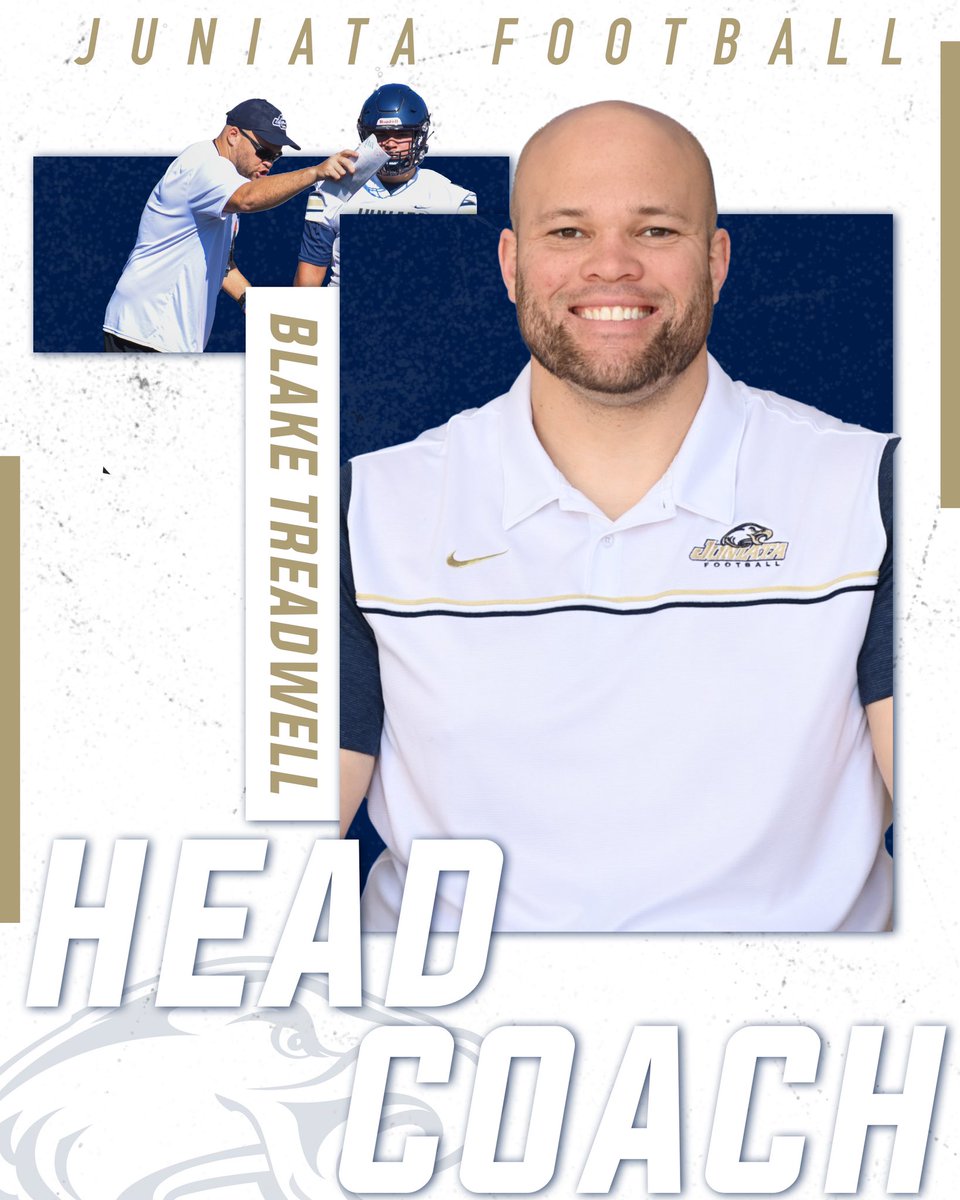 We are pleased to announce our Head Football Coach Blake Treadwell🗣️☝️ 

#WingsUp #TakingFlight #GoEagles
