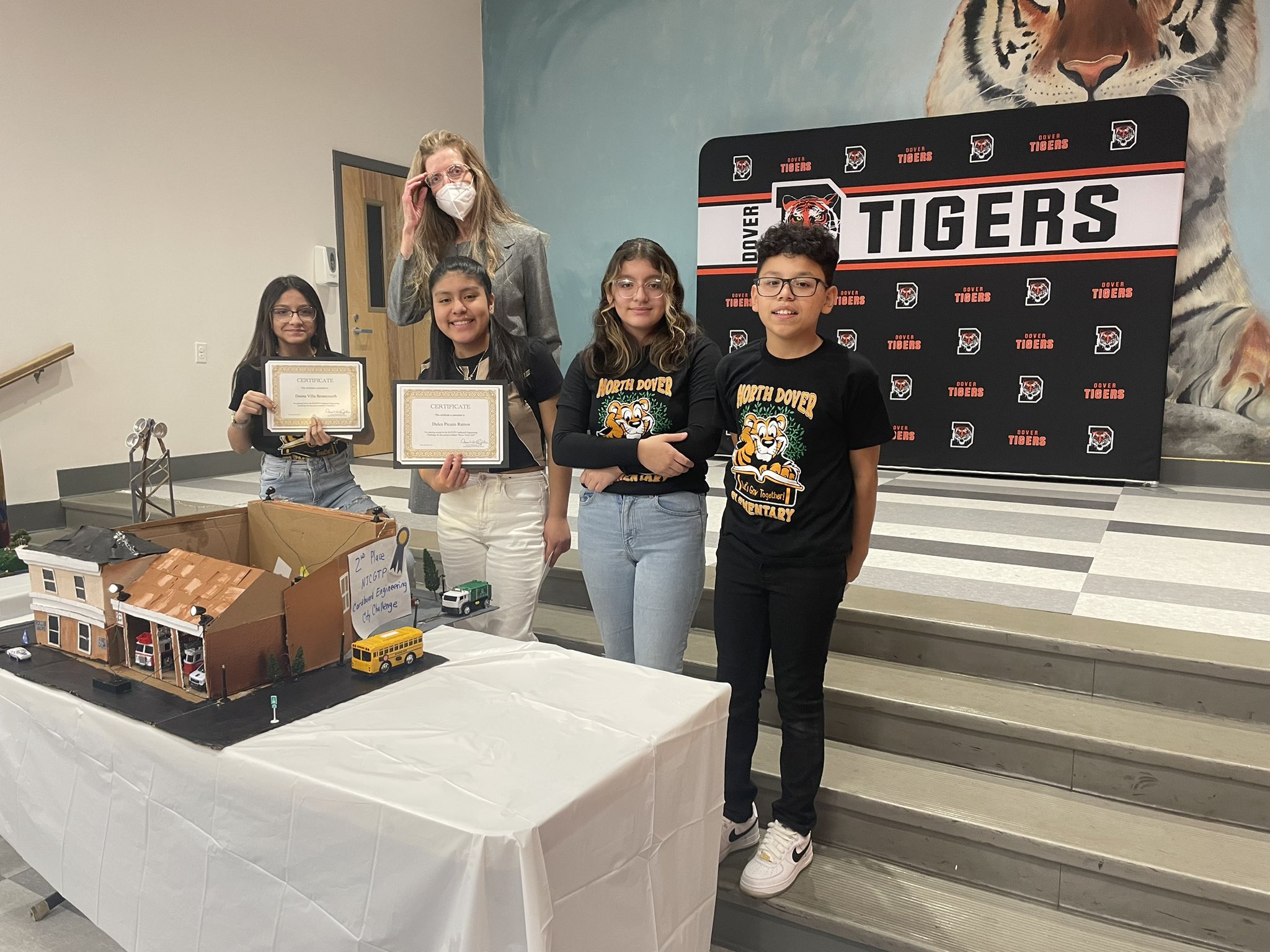 North Dover Elementary School on Twitter "Honoring our Cardboard