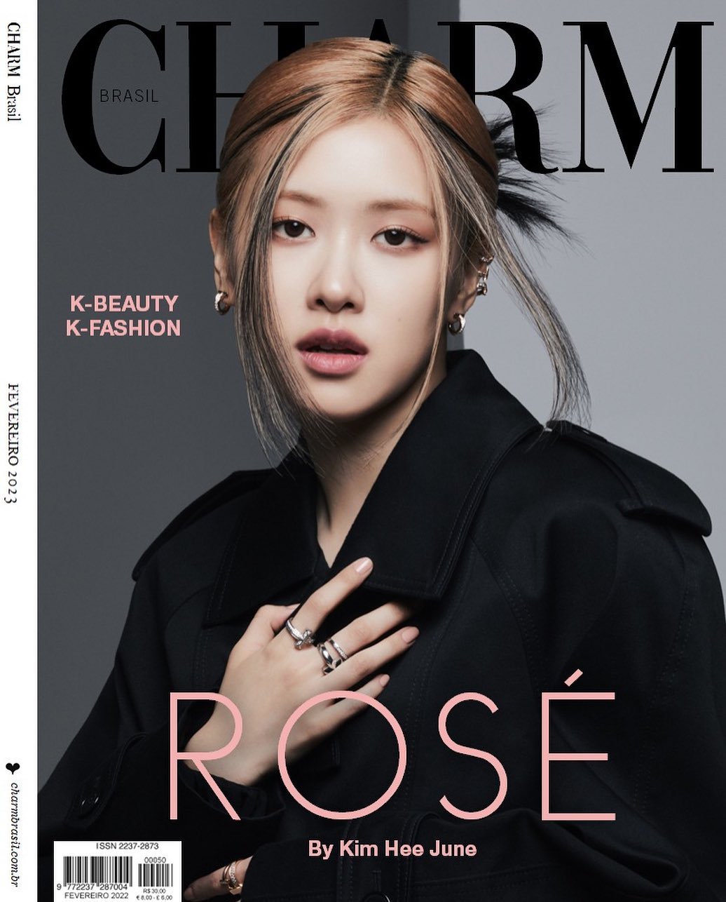 BLACKPINK Global News on X: #ROSÉ for the cover of CHARM Brazil February  2023 issue. @BLACKPINK  / X
