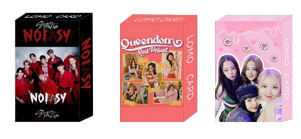 🍒 lomo cards de kpop: bts, blackpink, ateez, stray kids, twice, red velvet, nct dream, txt, exo, enhypen, aespa

link 1: shope.ee/3VC4lX6PAm
link 2: shope.ee/1q3qmULHbF