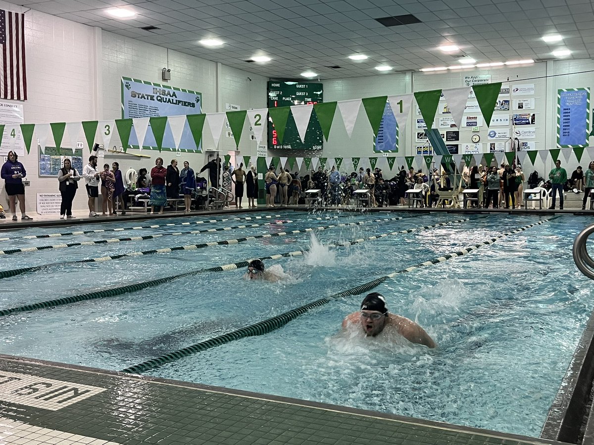At Yorktown High School this evening for <a href="/MCHSBearcats/">Bearcat Athletics</a> vs <a href="/YHSAthletics/">Yorktown Athletics</a> 🏊‍♀️🏊 meet. Two <a href="/IHSAA1SAC/">IHSAA Student Advisory Committee</a> Members participating tonight! #EducationBasedAthletics #ThisIsYourIHSAA <a href="/IHSAA1/">IHSAA</a>