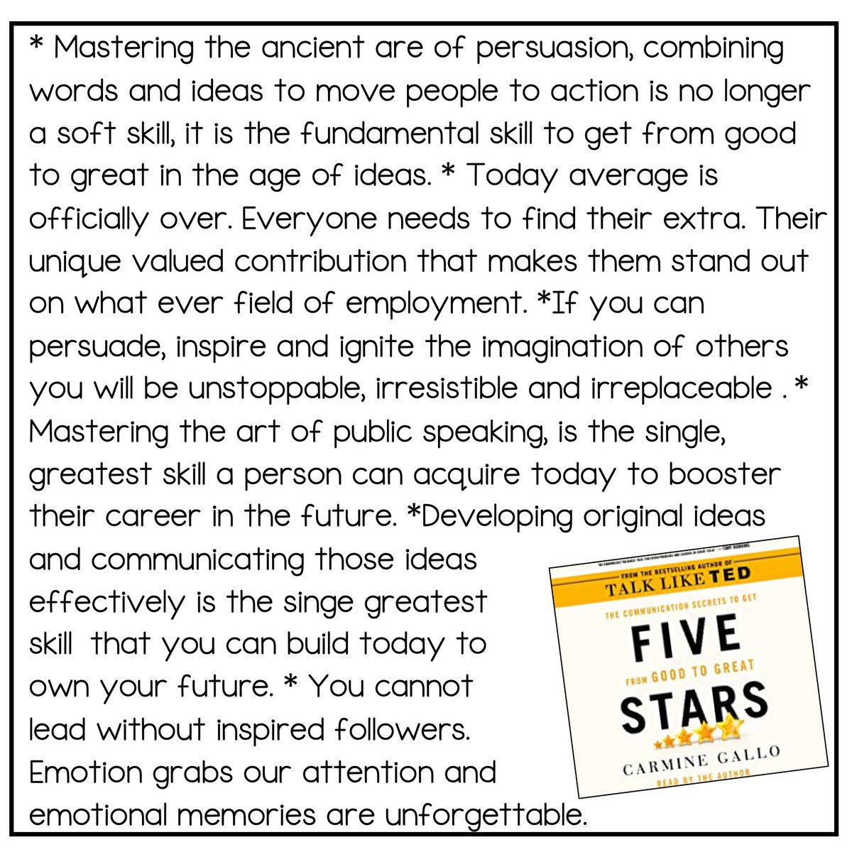 TaniaK1031's tweet image. From Good to Great. ⭐️⭐️⭐️⭐️⭐️ #BookNotes