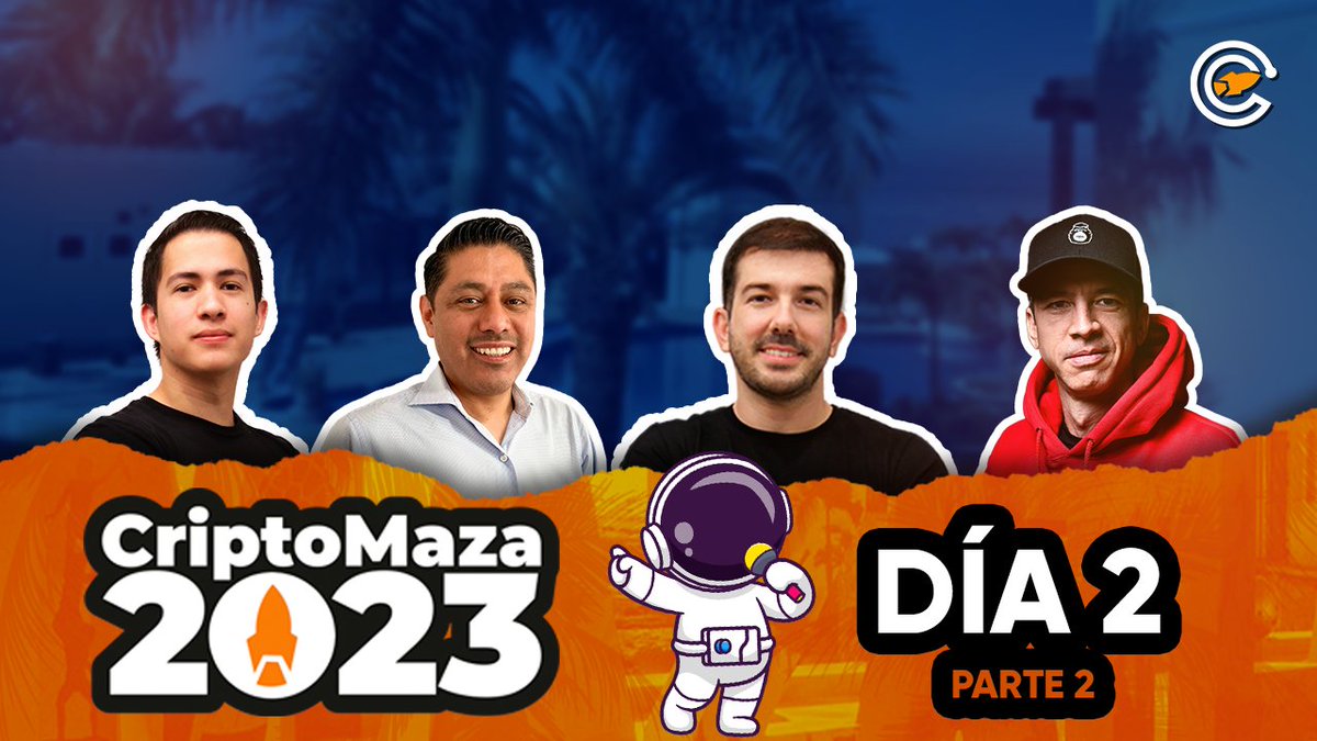 ExponencialCC's tweet image. 📢 En #CriptoMaza2023, así vivimos el segundo día parte 2

Con @enriquecripto @orlandocripto_ @JosecriptoEth @EruCripto @marcrypted @FugaAbraham @meximalist 

Esperen la tercer parte 🔔 
youtu.be/2warsX3XyMw