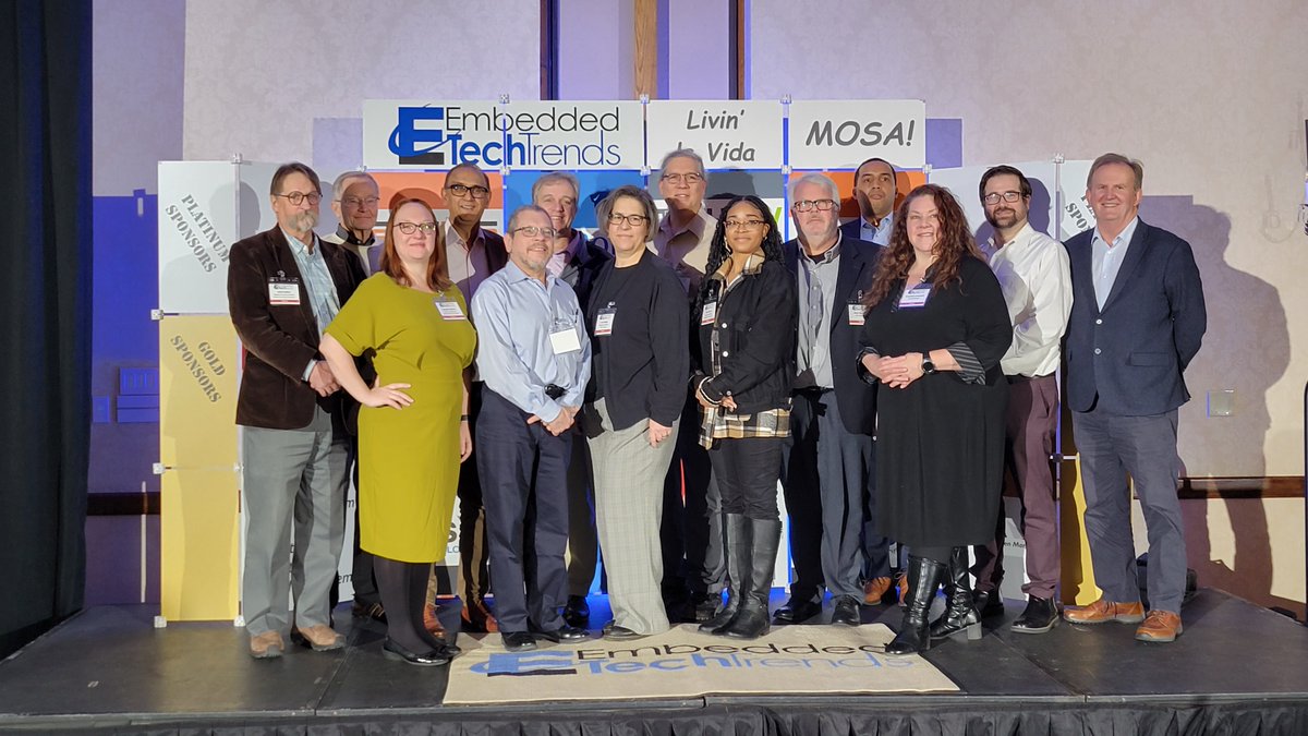 VITAStandards's tweet image. Another great year talking about embedded technology is in the books. It&apos;s nice to all be together again.

Special thanks to all the industry editors for joining us.

#ETT2023 #EmbeddedTechTrends #OpenStandards