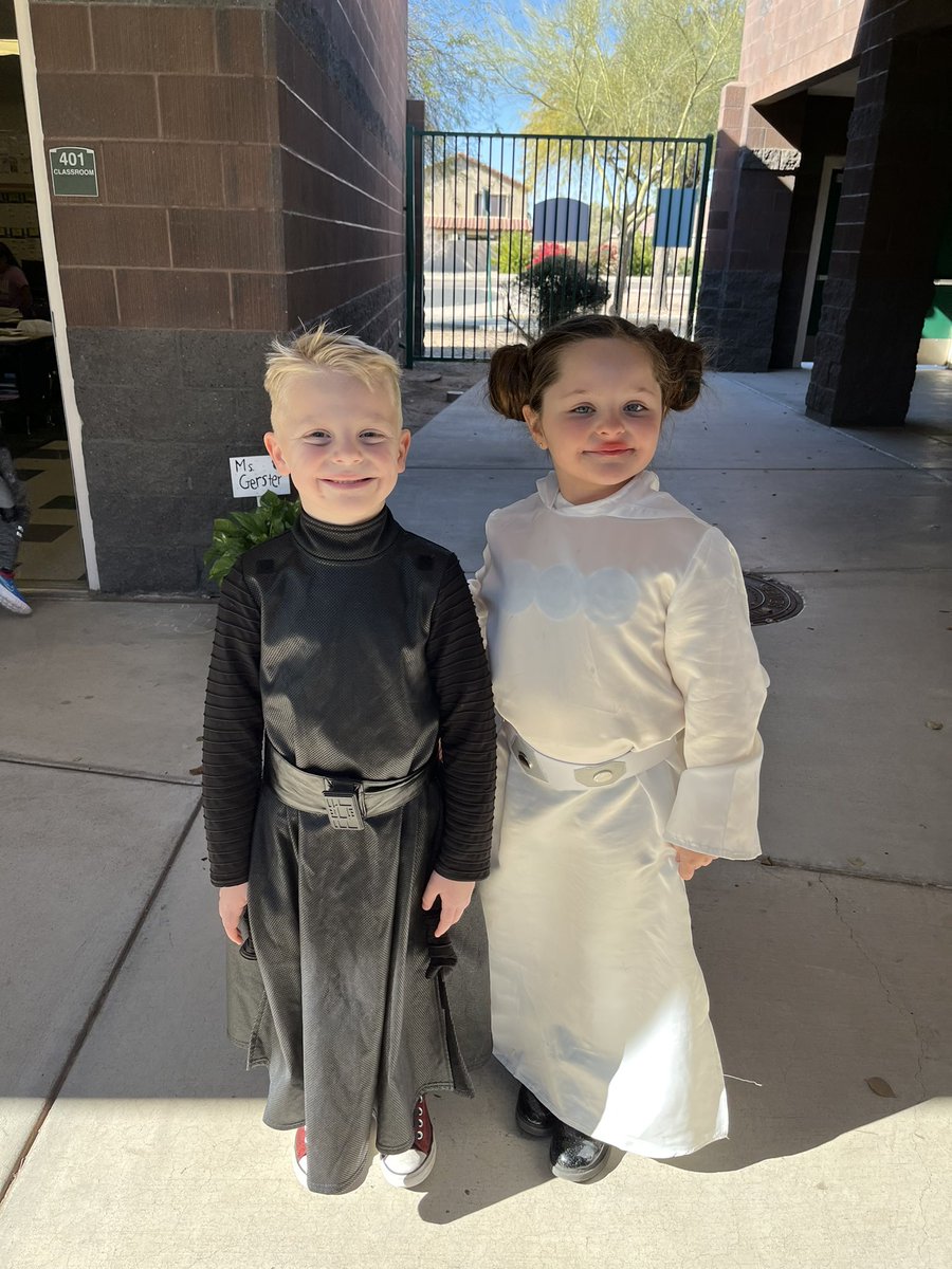 The force was with us as we celebrated Star Wars today for Spirit Week! Get your outfits ready to celebrate Addams Family day tomorrow! #ViperPride #LeadWithKindness