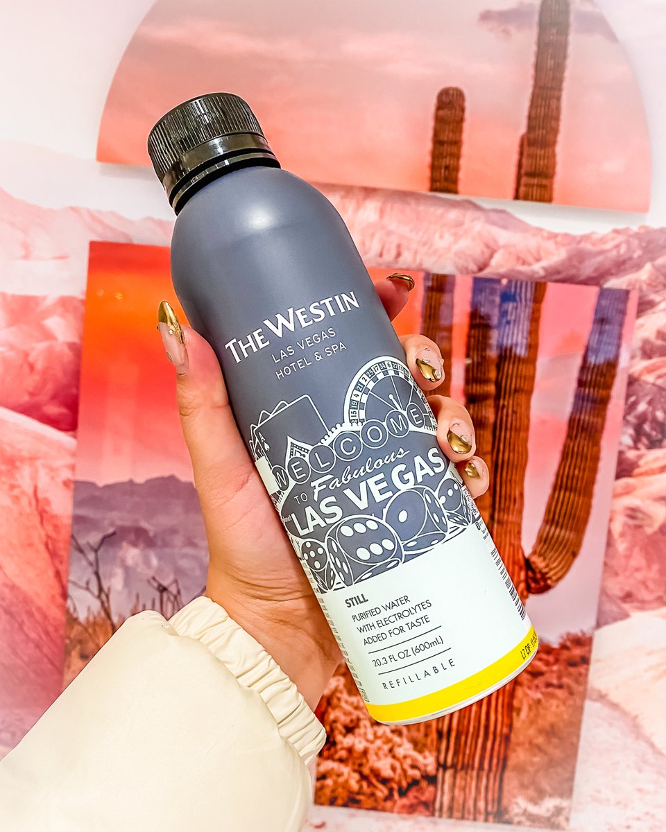 Be stylishly sustainable with our new, fabulously Las Vegas @drinkpathwater water bottles! Perfect to help you #FeelWell on-the-go. Just top off at one of our eco-friendly, refillable water stations and take on the day! ✨

#RefillIt #Sustainability #EcoFriendly