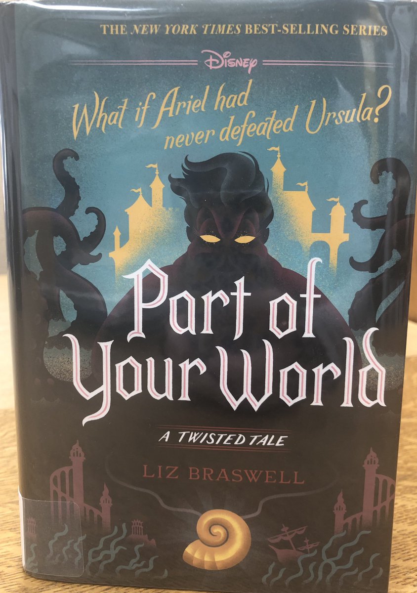 YadkinL's tweet photo. We’ve got a new young adult novel! #disneyvillains #lizbraswell #partofyourworld #atwistedtale #whatifarielhadneverdefeatedursula #newbooks #yanovel #youngadultnovel #yareads #yathursday https://t.co/WxTJhEzLUH