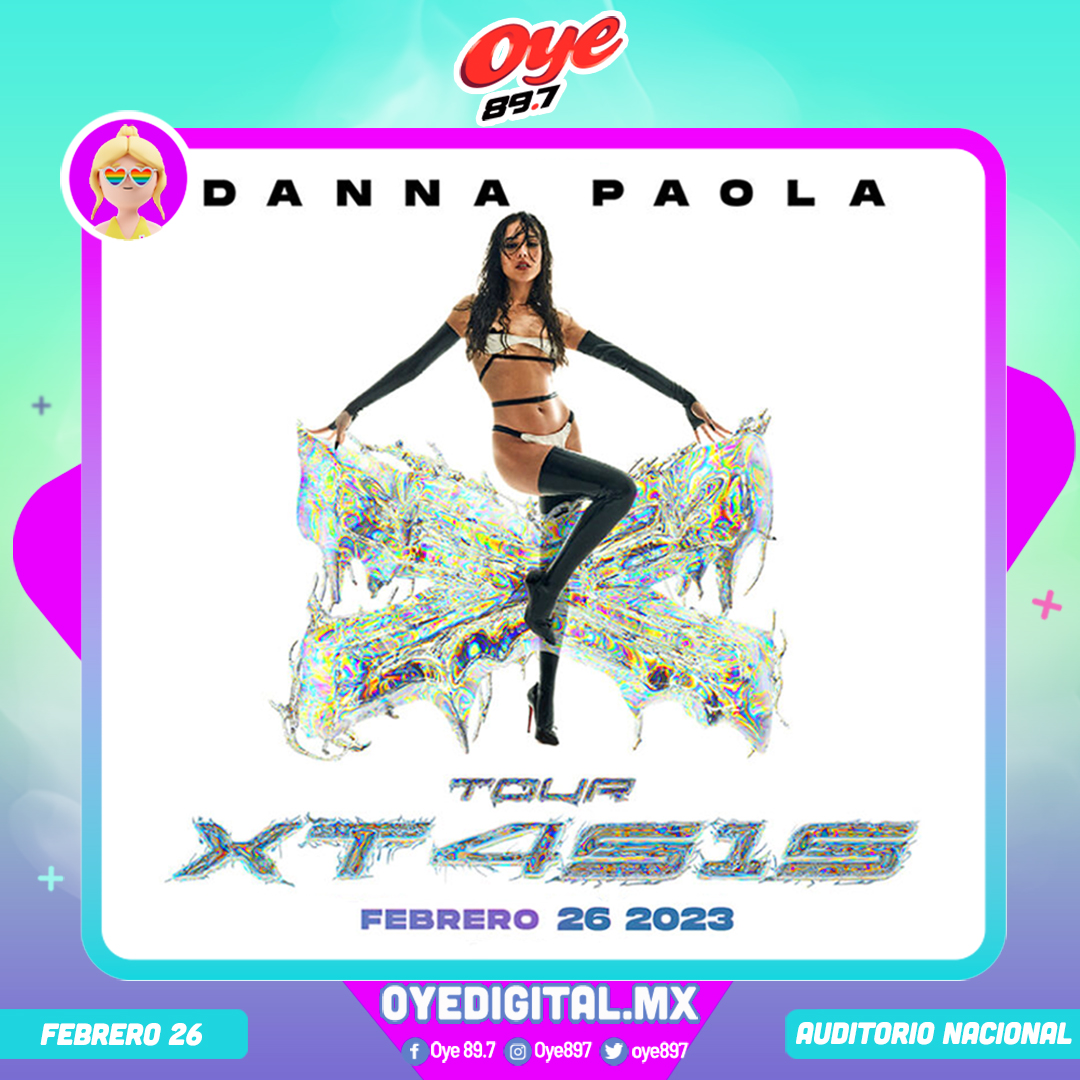 Oye897's tweet photo. Abrimos registros! 🚨
Gánate pases dobles para el concierto de
@dannapaola en el #AuditorioNacional para la fecha del 26 de febrero 🔥Descarga la App de #Oye y regístrate para participar 📲 Etiqueta a la persona que te acompañaría 💕
https://t.co/MLHxM4m5lM https://t.co/hoYm3GGIFf