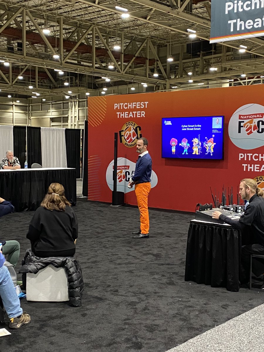 What a great first day at #fetc23! We enjoyed meeting so many great people today, James did a great job in the #pitchfest. We look forward to what the rest of the event has to bring.  If you're at the event, come and check us out in the startup pavilion!

#edtech #fetc2023 #fetc