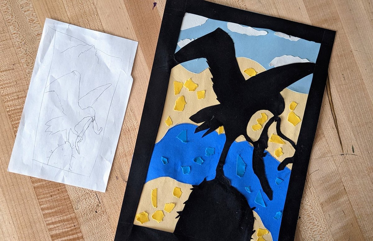 Rough drafts --&gt; Final copies of Molas! 7th grade! Amazing! Mrs. Z. breathing a sigh of relief the X-Acto knives are goin' back into storage...