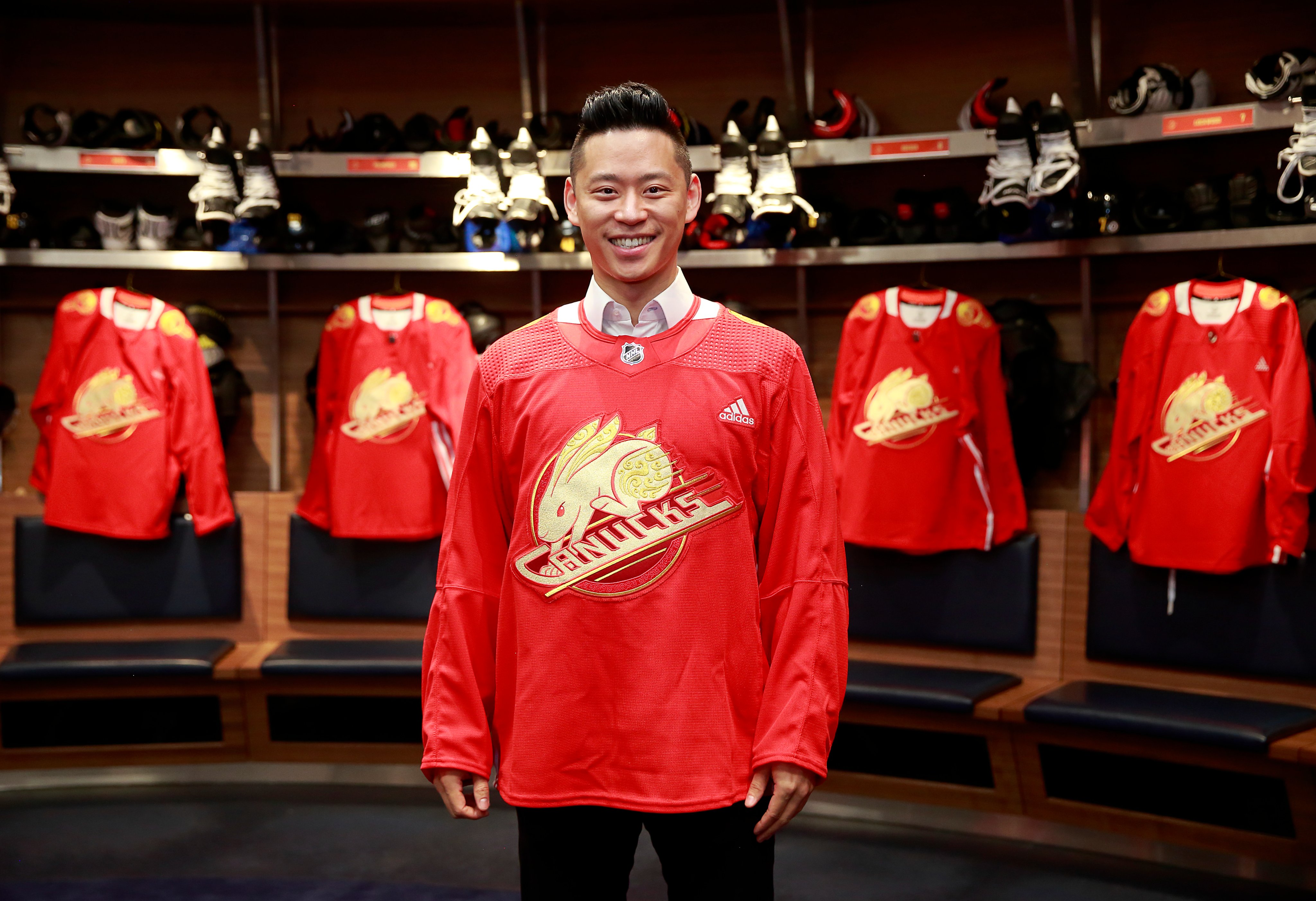 Artist Trevor Lai designs Vancouver Canucks' 2022 Lunar New Year warm-up  jerseys — Stir