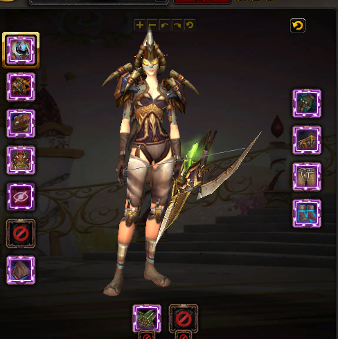 Mercy4Hire's tweet photo. There is a very weird visual glitch that is going on with bow xmogs right now. Seems like the string is on the wrong way. I turned off all addons yet its still there. Is it just me or is anyone else seeing this too? #warcraftdevs https://t.co/1sNnke2Rgs
