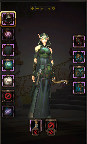 Mercy4Hire's tweet photo. There is a very weird visual glitch that is going on with bow xmogs right now. Seems like the string is on the wrong way. I turned off all addons yet its still there. Is it just me or is anyone else seeing this too? #warcraftdevs https://t.co/1sNnke2Rgs
