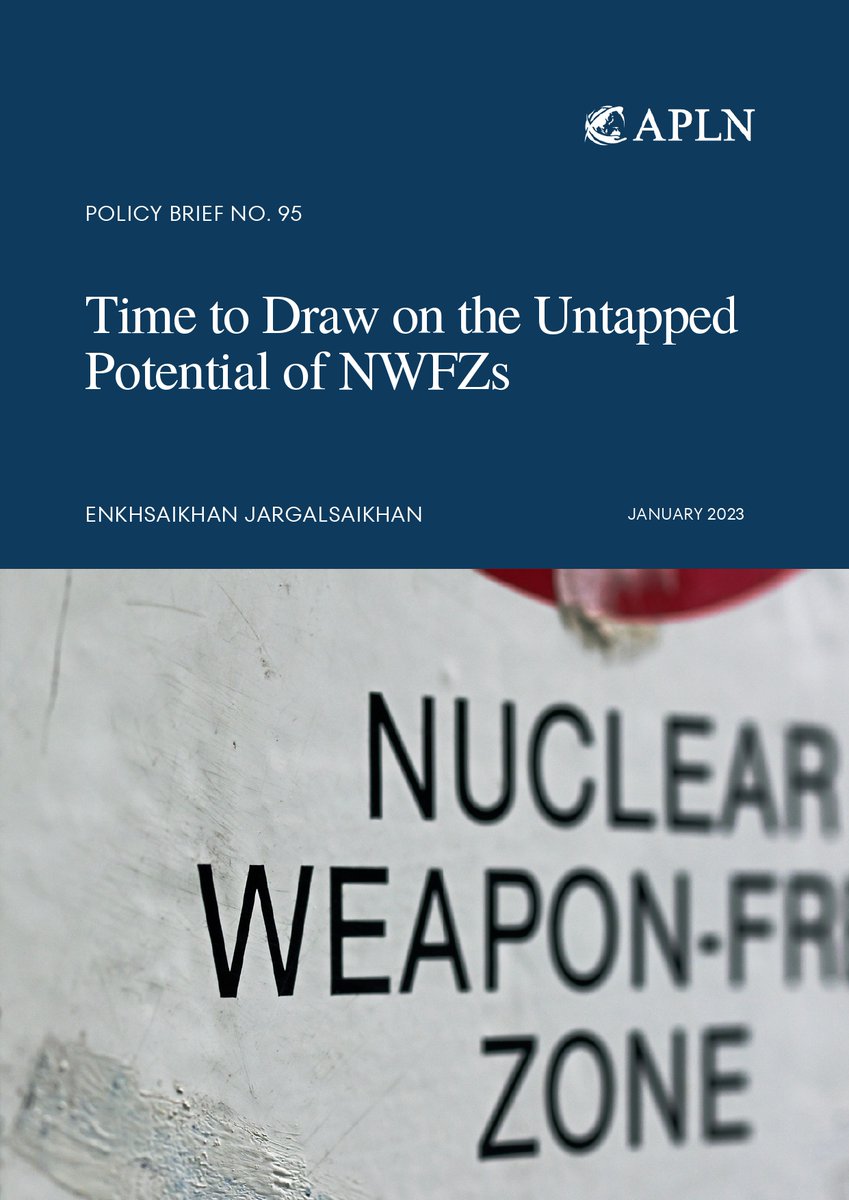 gppacnea's tweet photo. Want to know more about drawing on the untapped potential of nuclear-weapon-free zones (#NWFZs), including lessons from #Mongolia?
Read this new policy brief from @gppacnea #Ulaanbaatar Focal Point, Amb. Enkhsaikhan J. of NGO #BlueBanner via @APLNofficial
https://t.co/senWPT96Rm https://t.co/ns2VY3KimY