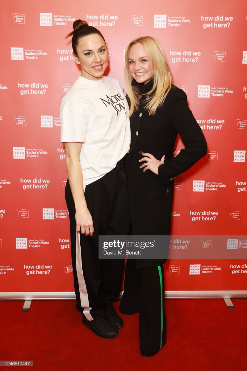 This makes my heart smile! @MelanieCmusic & @EmmaBunton at the press night after party following last night’s performance of #HowDidWeGetHere @Sadlers_Wells ! #FriendshipNeverEnds 
📸: David M. Benett/Hoda Davaine/Dave Benett/Getty Images- gettyimages.com/detail/news-ph…