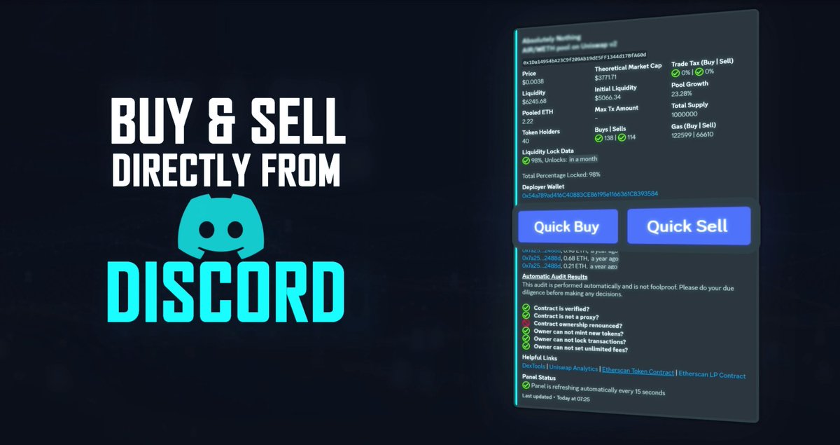 hurley0x's tweet photo. Product spotlight: Patrol Trading Tools by @dysto_inc

Stay safe, trade smart 👇 https://t.co/5I6fn6B8u6