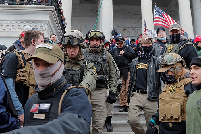 JagbaniOnline's tweet photo. America : ‘Oath Keepers’ ਦੇ 4 Members ਦੇਸ਼ ਵਿਰੋਧੀ ਸਾਜ਼ਿਸ਼ ਰਚਣ ਦੇ ਦੋਸ਼ੀ ਕਰਾਰ
https://t.co/qyFPg0vhOV
#America #4Members #OathKeepers #FoundGuilty #SeditiousConspiracy #USCapitolBreach https://t.co/zLmRm2v7b4