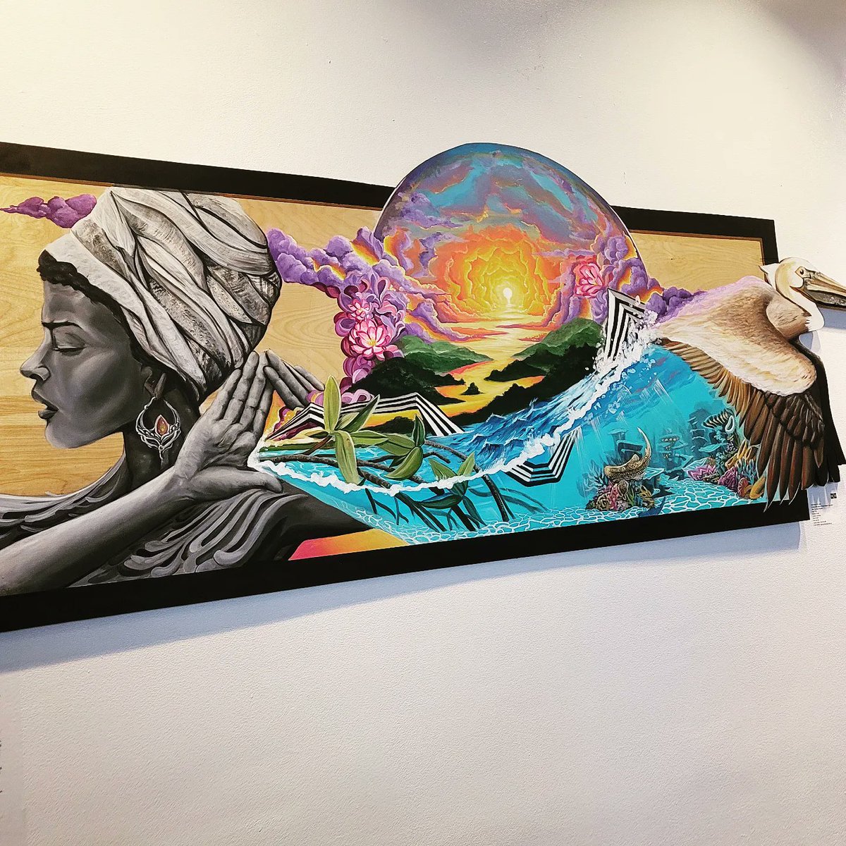 Nile_Fortner's tweet photo. Had a great time at #GALLERYone - A DoubleTree Suites by Hilton for Oceans Away #Art Exhibition ๐จ
It was nice seeing some familiar friends & meeting a lot of new local #artists too ๐ผ
#Art #Artwork #FortLauderdale #ArtGallery #Artist #FTL #Tuesday https://t.co/uO1YR4DPlz